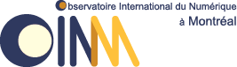 Observatoire International du Numérique à Montréal | création: Grafcom